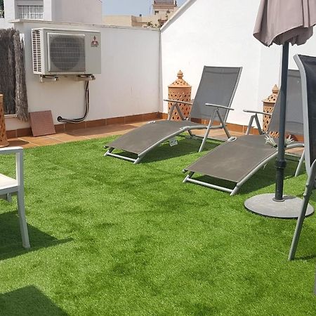 Malaga Centro Terraza Apartamento Exterior foto